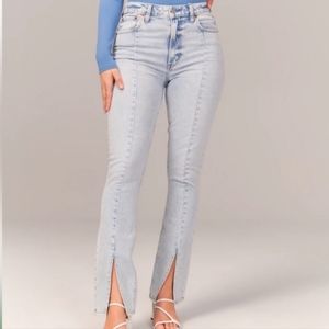 Abercrombie & Fitch Light Blue High Rise Jeans